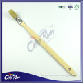 ColorRun natural bristle tin plated long wooden handle radiator brush